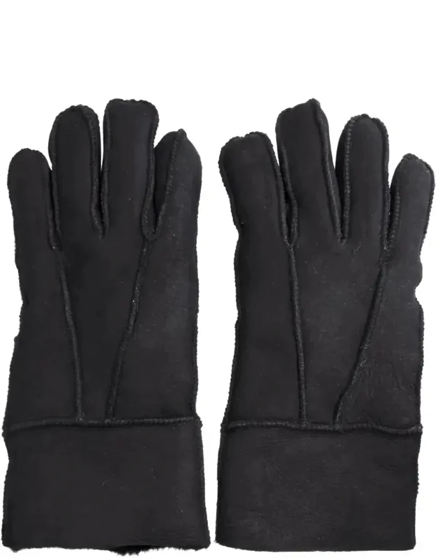 Sheepskin Suede Leather Gloves