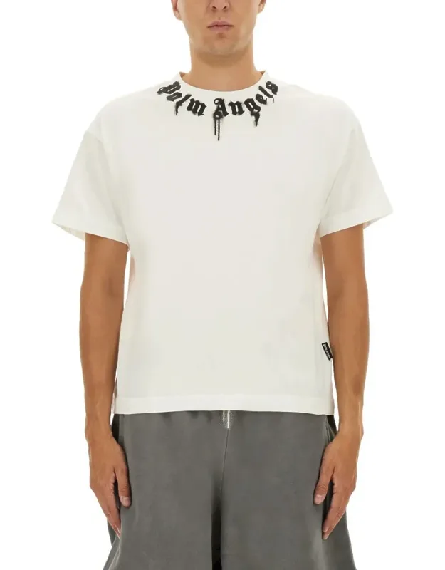 T-shirt With Print, 100% Cotton