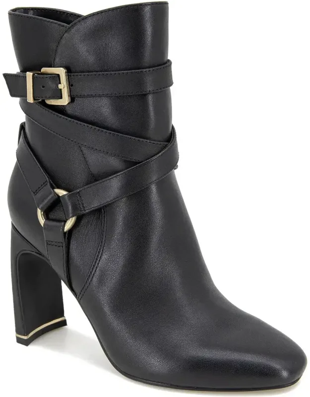 Nellie Leather Booties