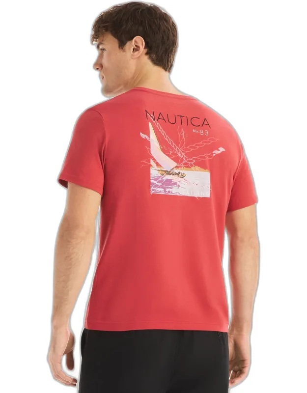 Coastal Sailing Graphic T-shirt