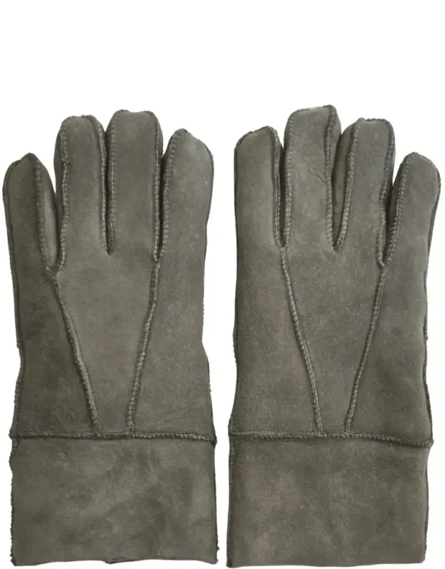 Sheepskin Suede Leather Gloves
