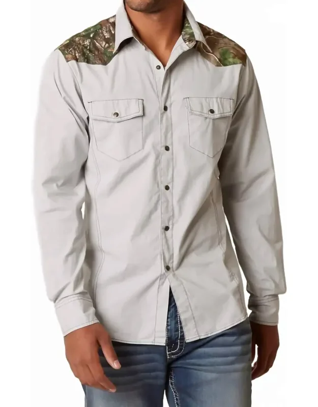 Realtree Long Sleeve Camo Stretch Shirt