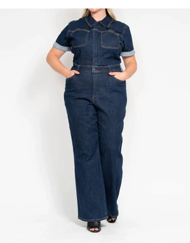 High Waist Tummy Control Jumpsuit
