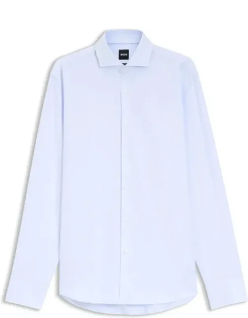 Checked Regular-fit Shirt In Cotton Twill