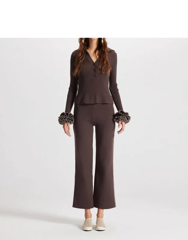 Nomia Wide Leg Knit Pants