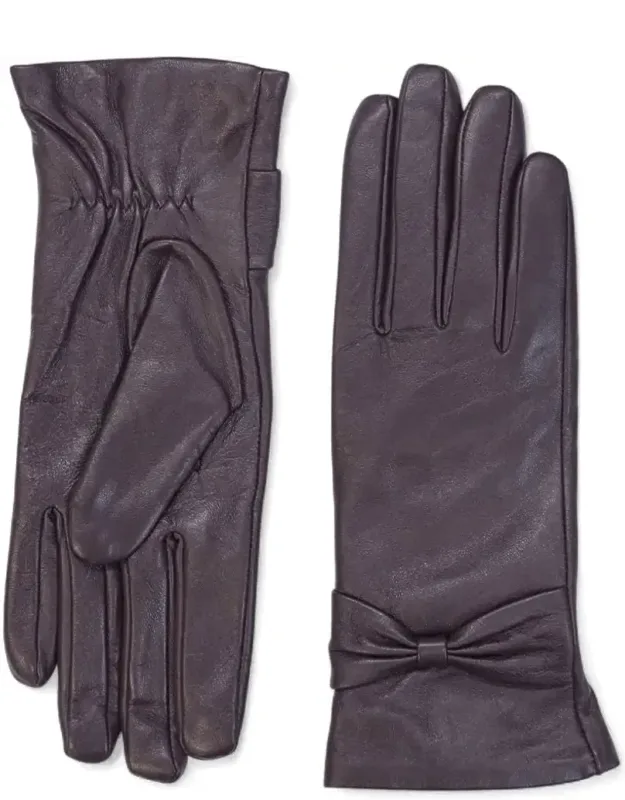 Leather Gloves Winter Warm Lined Touchscreen