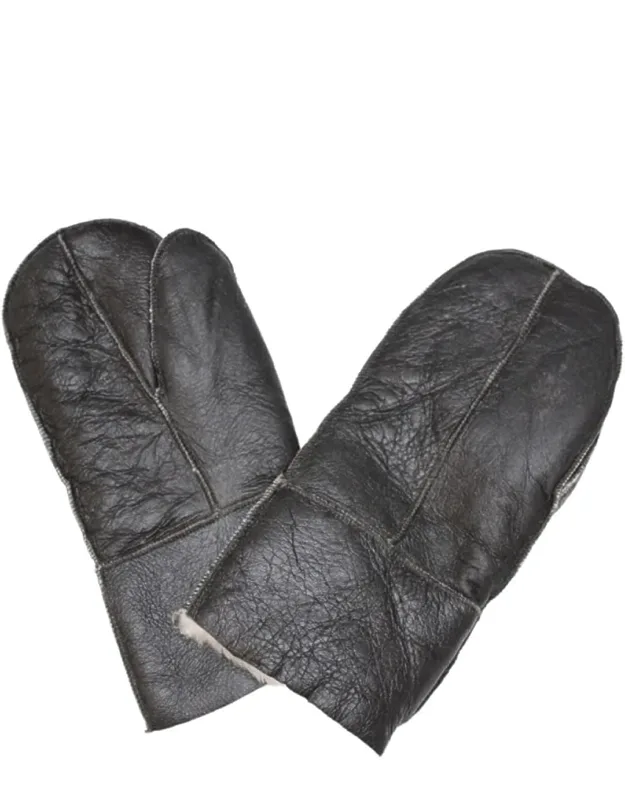 Sheepskin Mittens Winter Shearling Gloves