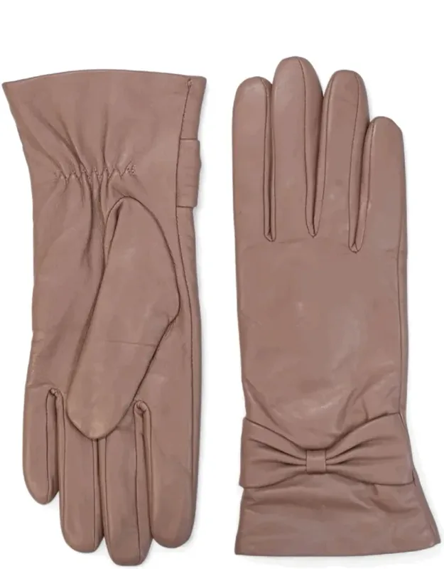 Leather Gloves Winter Warm Lined Touchscreen