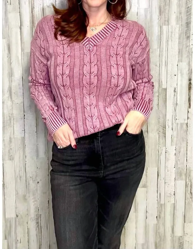 Cable Knit Sweater
