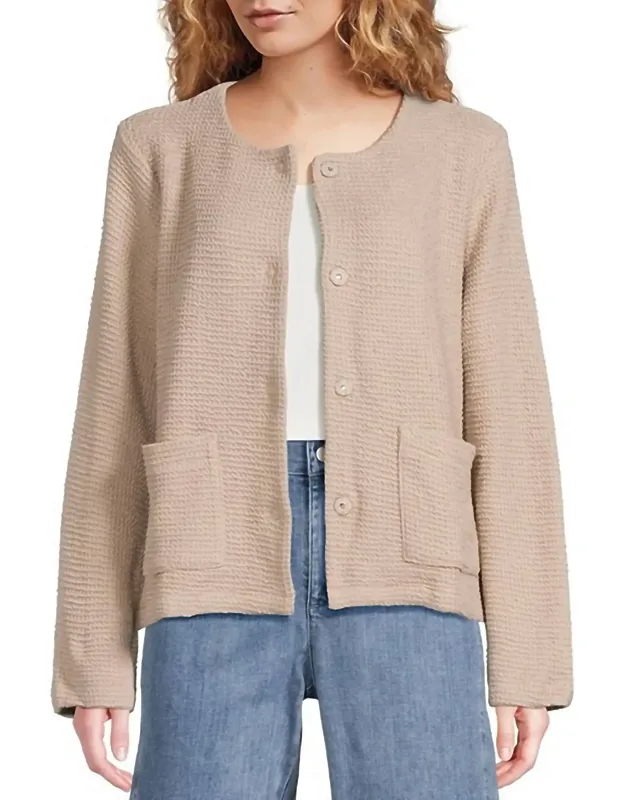 Round Neck Jacket