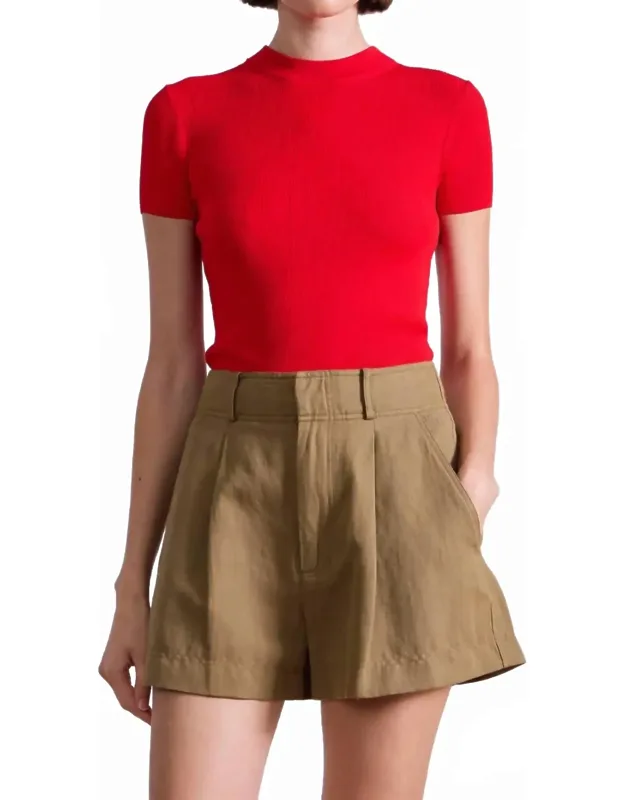 Ribbed Tee