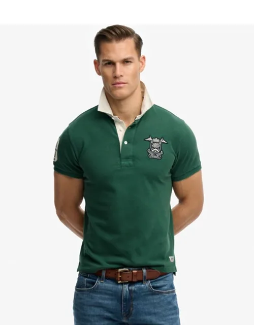 Vintage Pique Rugby Polo Shirt