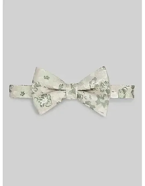Floral Pre-tied Bow Tie