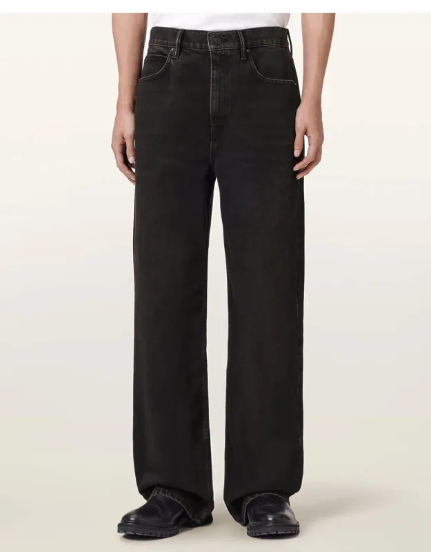 Wide Leg Denim Jeans