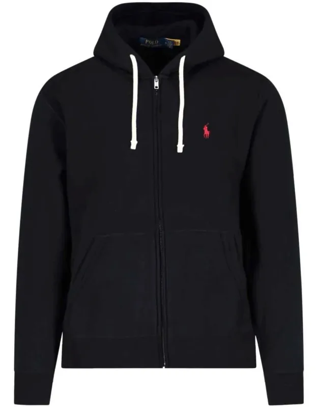 Logo Zip Hoodie