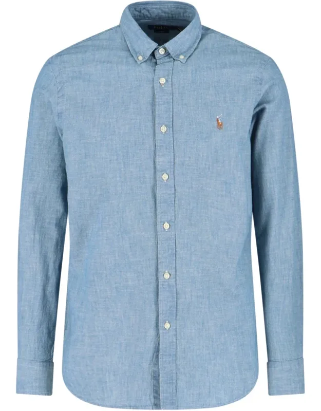 Denim Logo Shirt