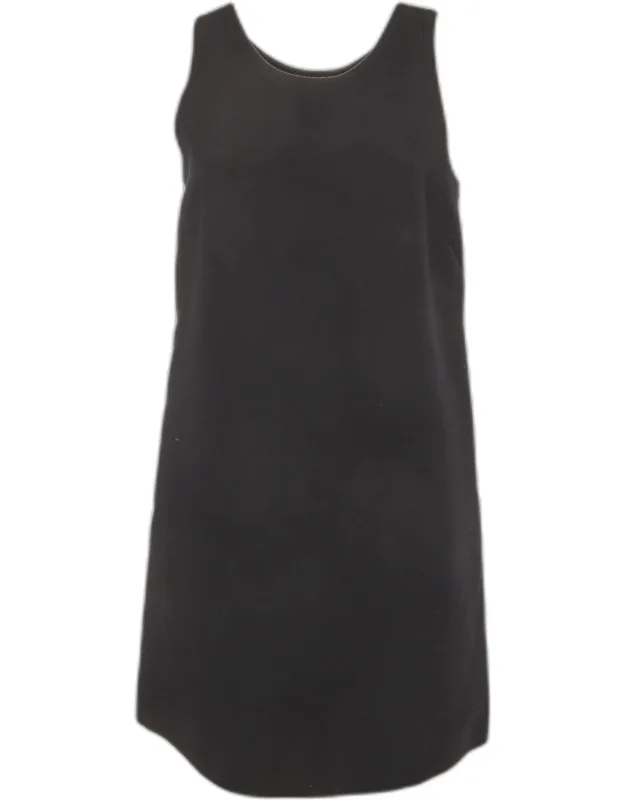 Wool Blend A-line Mini Dress