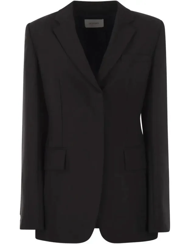 Stretch Wool Blazer