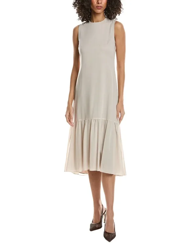 Tie Neck Dress