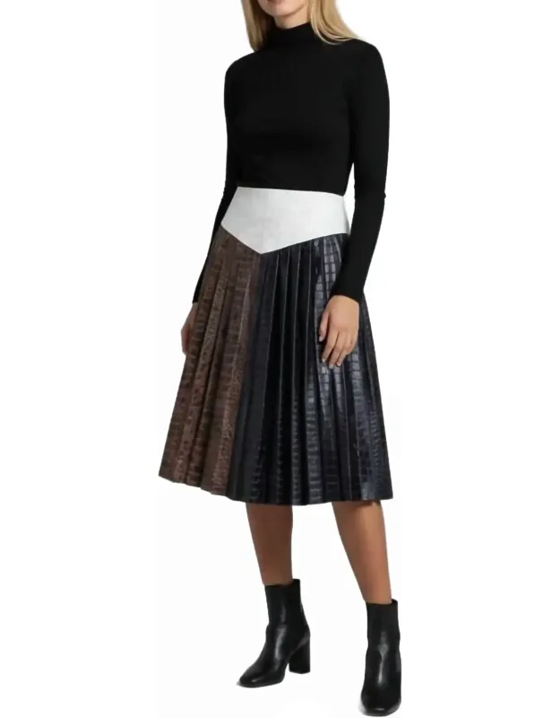 Pleated Skirt