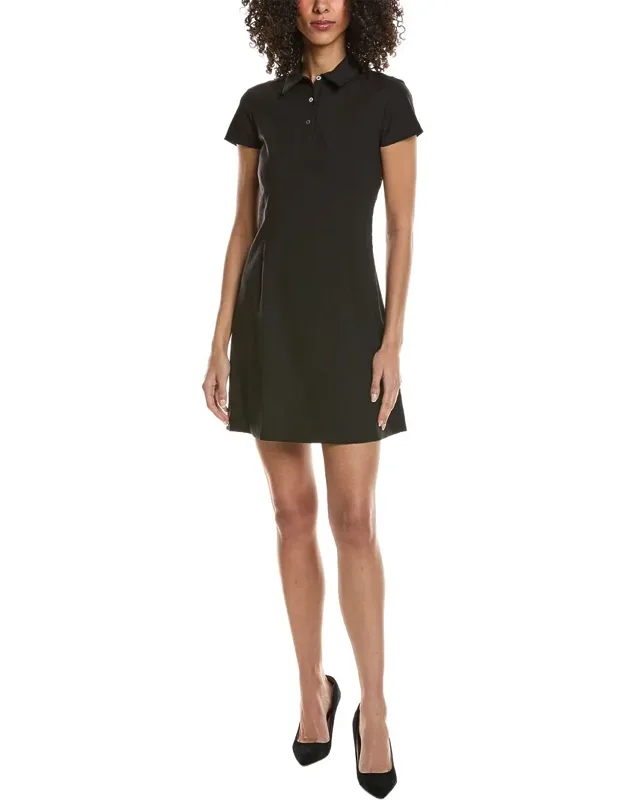 Cap Sleeve Polo Dress