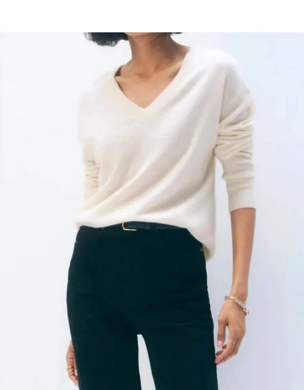 Cashmere V Neck Sweater