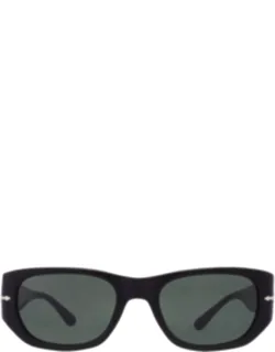 Persol Greeb Rectangular Sunglasses Po3307s 55 Mm Lens Width, 21 Mm Lens Bridge