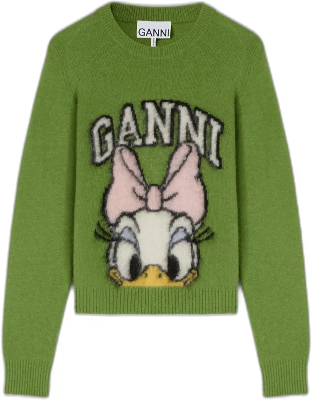 Daisy Duck Brushed Wool Jumper