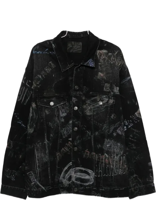 Graphic-print Jacket