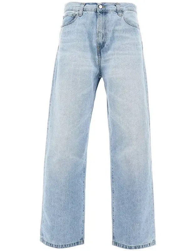 'landon Jeans With Five-pocket Design And Loose Fit'