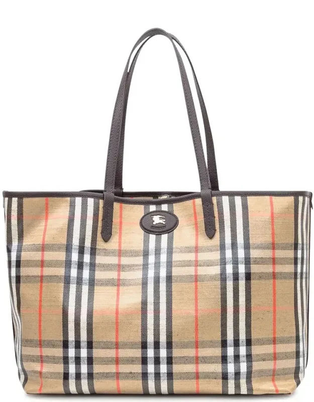 Check Tote Bag