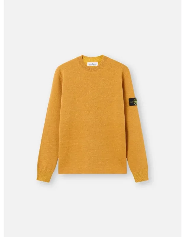 Crewneck Knitwear In Rws Wool And Organic Cotton