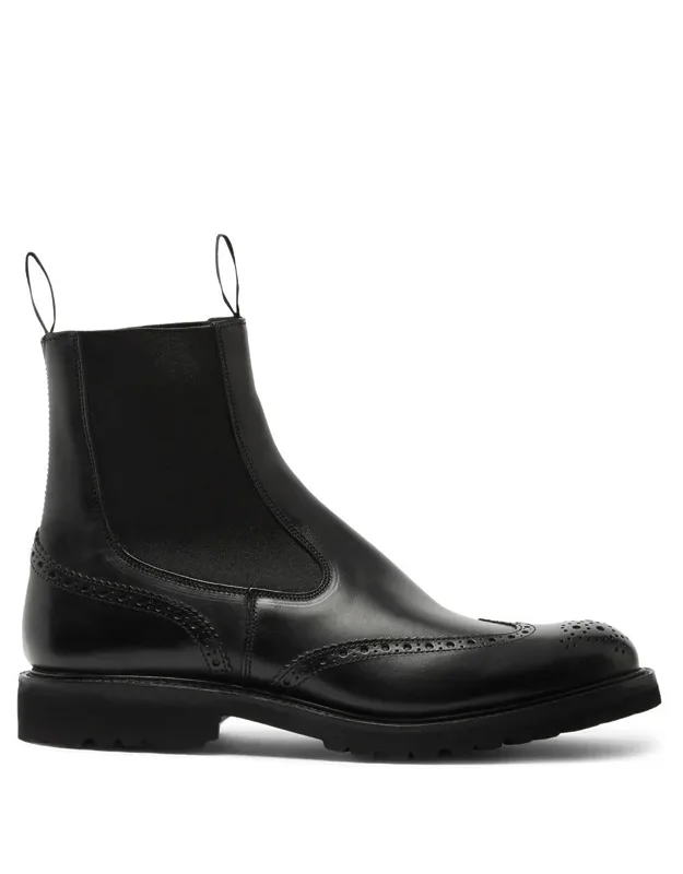 Henry Country Boots With Brogue Detailing