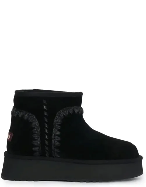Boots Slip-on Round Toe