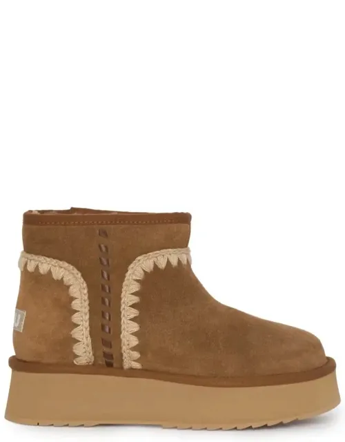 Boots Slip-on Round Toe