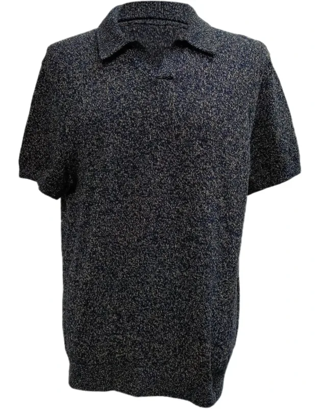 Knitted Short Sleeve Polo Shirt