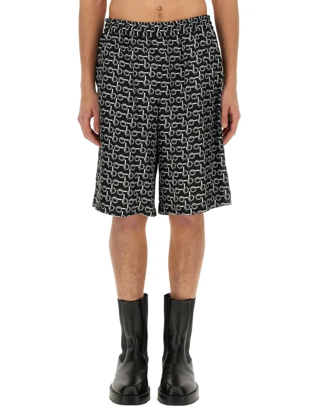 All Over Print Bermuda Shorts
