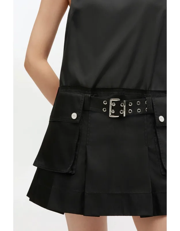 Duchesse Nylon Mini Dress