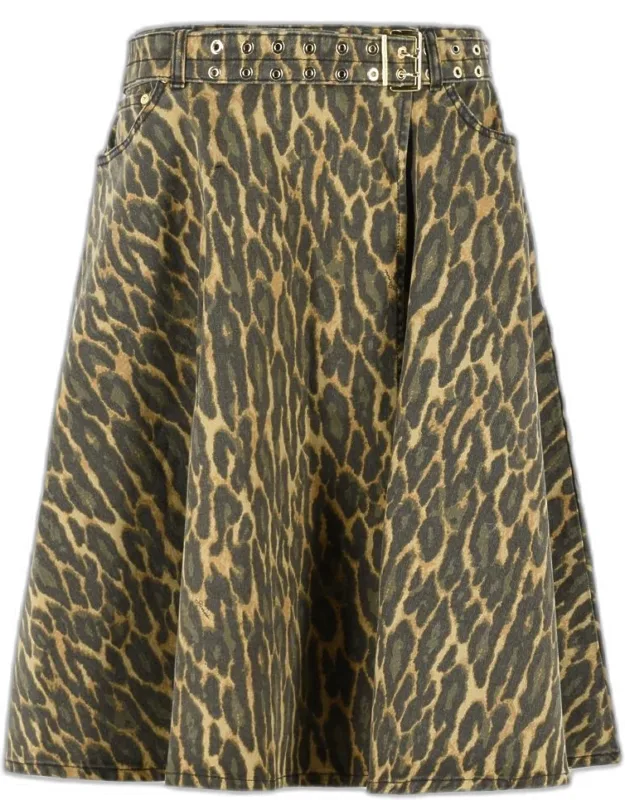 Leopard Skirt