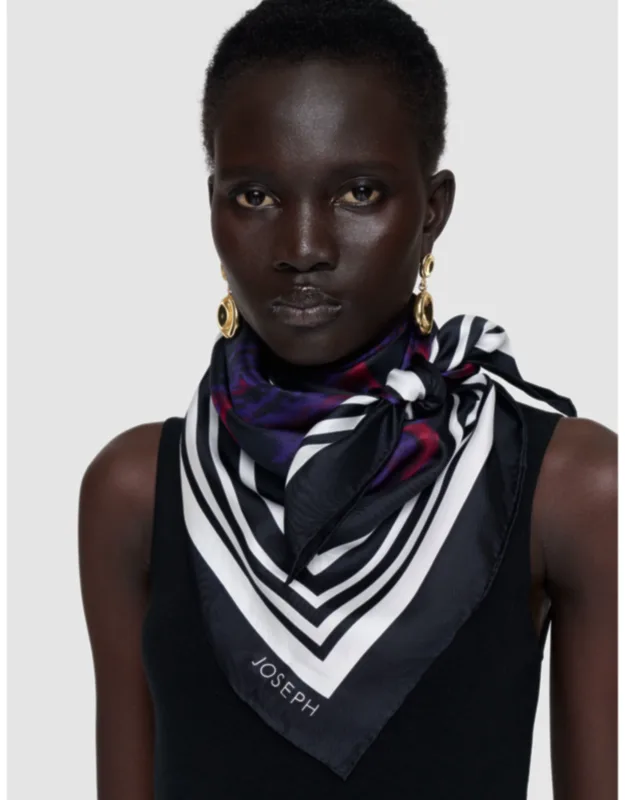 Layla Large Silk Scarf