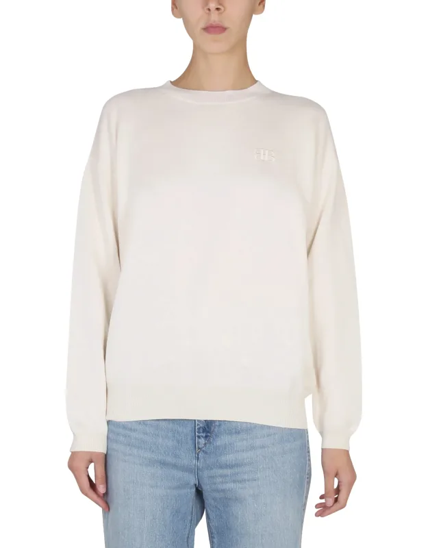 Shirt With Embroidered Logo