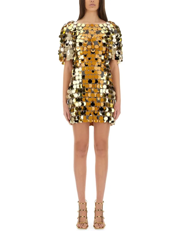 Sparkle Discs Mini Dress