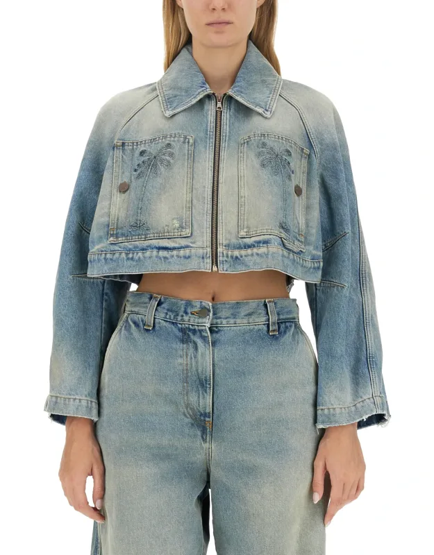 Cropped Fit Jacket