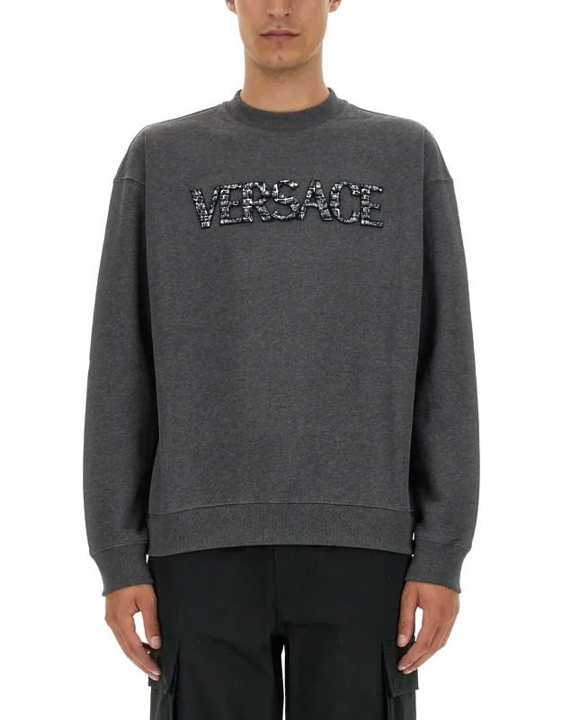 Sweatshirt With Crocodile Logo