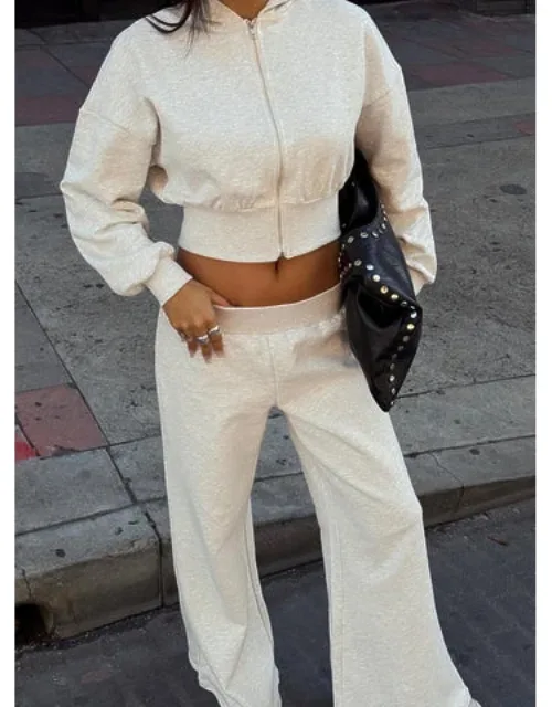 Cropped Blouson Hoodie