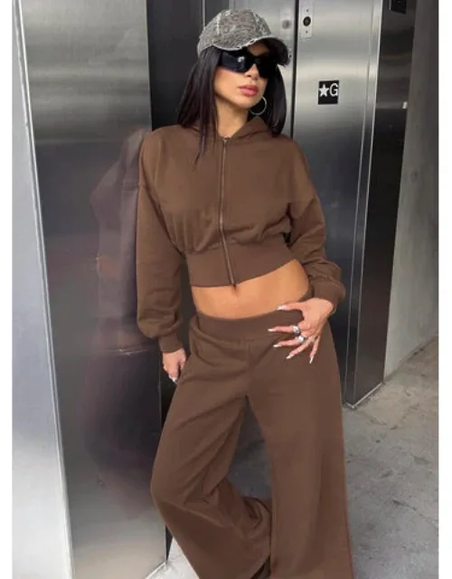 Cropped Blouson Hoodie