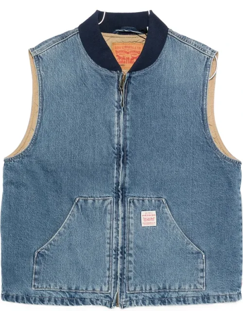 Zip-up Sleeveless Gilet