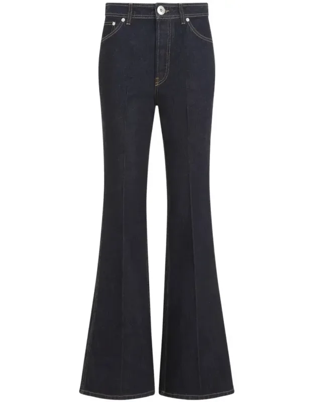 Jeans Wide Leg Belt Loops