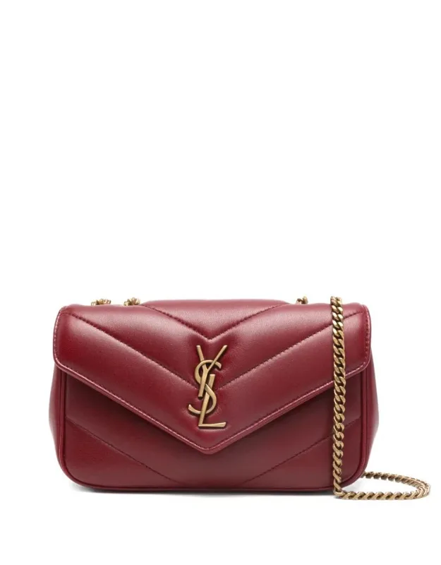 Loulou Mini Chain In Lambskin Bag