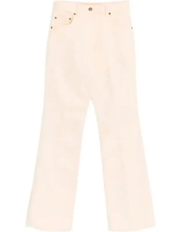Flared Denim Jeans